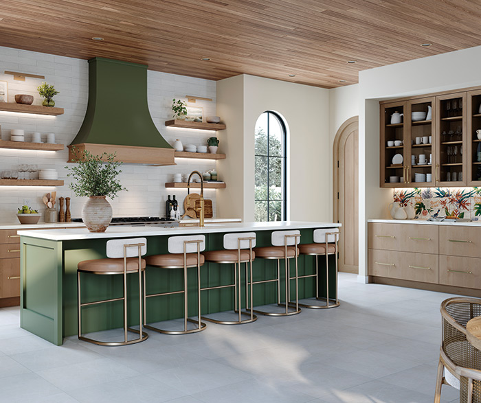 Full Access Cabinetry with Built-in Coffee Bar