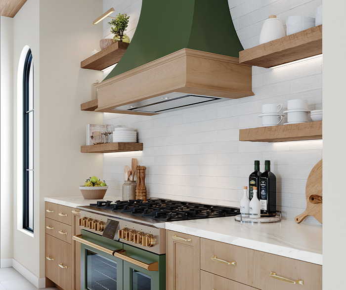 Full Access Cabinetry with Built-in Coffee Bar