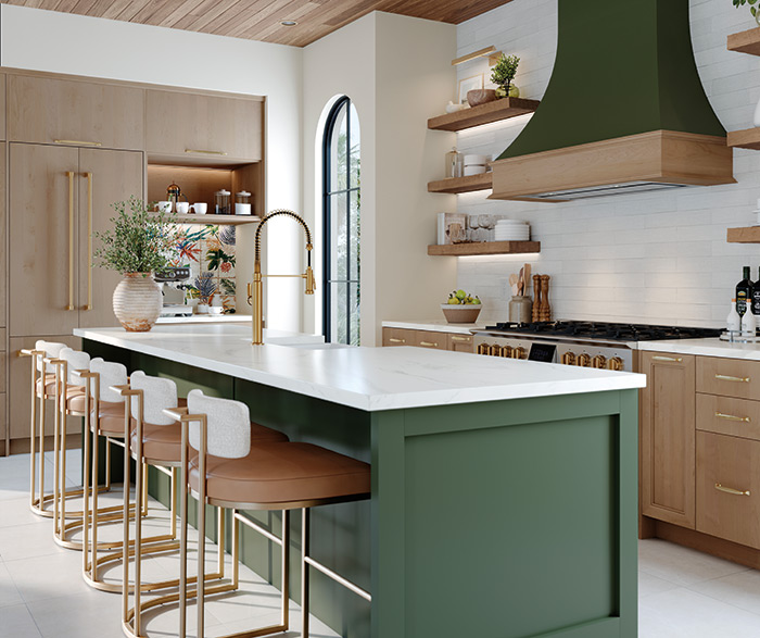 Full Access Cabinetry with Built-in Coffee Bar