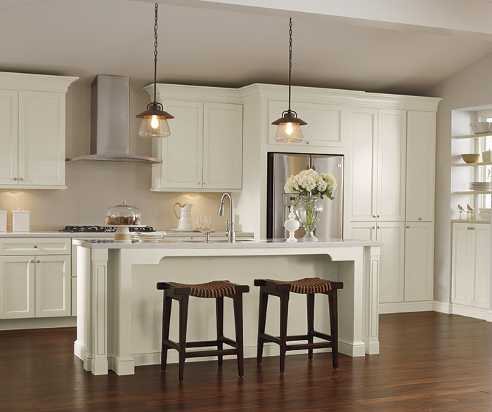 Off white kitchen cabinets